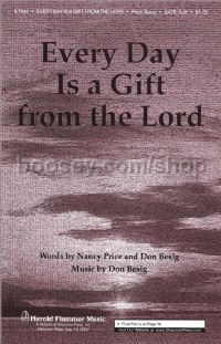 Every Day is a Gift from the Lord for SATB & flute