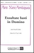 Exsultate Justi in Domino - SATB (divisi) a cappella