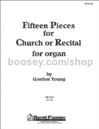 15 Pieces for organ