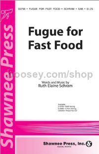 Fugue for Fast Food for SAB choir