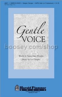 Gentle Voice for SATB & violin