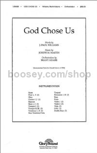 God Chose Us - orchestra (score & parts)