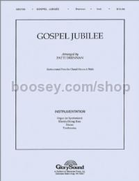 Gospel Jubilee - synth, bass, drums, tambourine (score & parts)