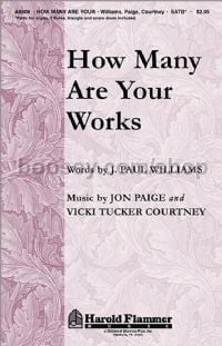 How Many Are Your Works for SATB choir