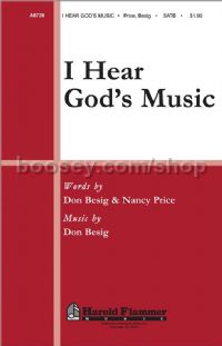 I Hear God's Music for SATB choir