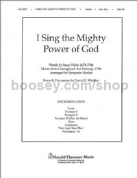 I Sing the Mighty Power of God - brass accompaniment (set of parts)
