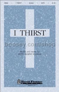 I Thirst for SATB choir