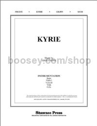 Kyrie (score & parts)