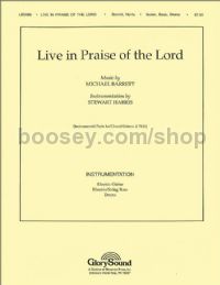 Live in Praise of the Lord - instrumental accompaniment (set of parts)