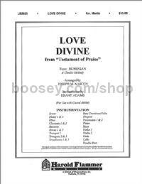 Love Divine, All Loves Excelling - orchestration (score & parts)