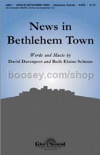 News in Bethlehem Town for SATB choir