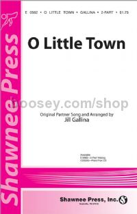 O Little Town for 2-part voices