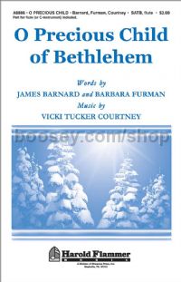 O Precious Child of Bethlehem for SATB & flute