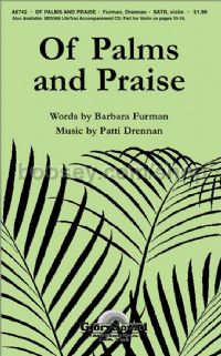 Of Palms and Praise for SATB & violin