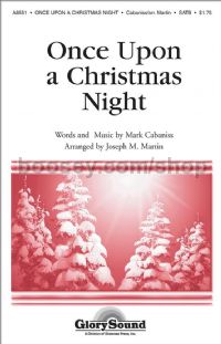Once Upon a Christmas Night for SATB choir