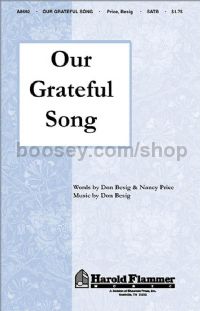 Our Grateful Song for SATB choir