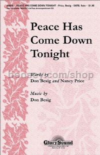 Peace Has Come Down Tonight for SATB & flute