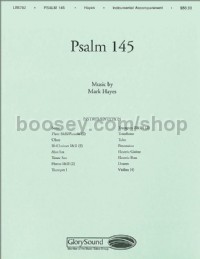Psalm 145 - orchestration (score & parts)