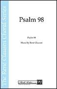 Psalm 98 for SATB choir