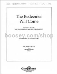 The Redeemer Will Come - instrumental accompaniment (set of parts)