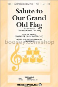 Salute to Our Grand Old Flag for 2-part voices