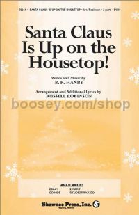 Santa Claus is Up on the Housetop for 2-part voices