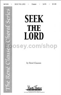 Seek the Lord for SATB (divisi) a cappella