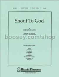 Shout to God - brass accompaniment (set of parts)