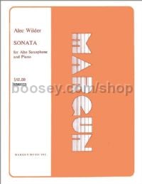 Sonata for alto saxophone & piano