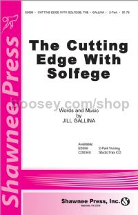 The Cutting Edge with Solfege for 2-part voices
