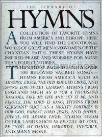 Library of Hymns  for piano, vocal & guitar