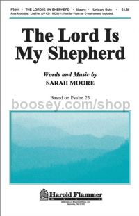 The Lord is My Shepherd for unison choir