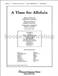 A Time for Alleluia - orchestration (score & parts)