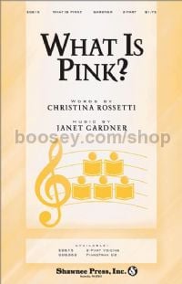 What is Pink? for 2-part voices