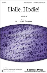 Halle, Hodie! for SATB, percussion & double bass