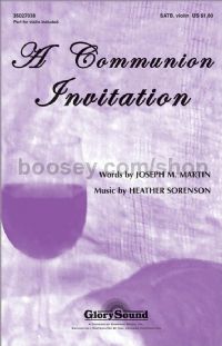 A Communion Invitation for SATB with violin