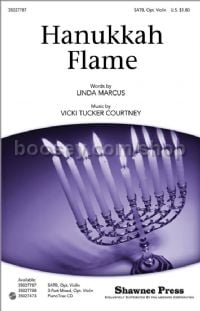 Hanukkah Flame for SATB & violin