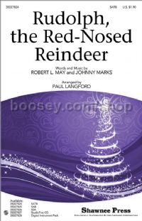 Rudolph the Red-Nosed Reindeer for SATB choir