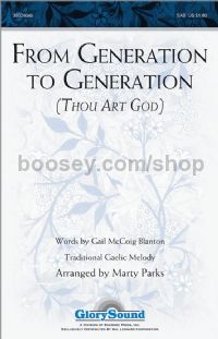 From Generation to Generation Thou Art God for SAB choir