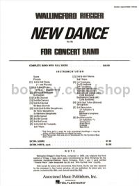 New Dance for Band Op. 18B (Finale) - Concert Band (Full Score)