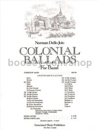 Colonial Ballads - Concert Band (Full Score)