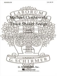 3 Shaker Songs - SATB A Cappella