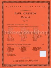 Zanoni Op. 40 - Concert Band (Full Score)