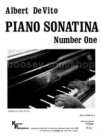 Sonatina No. 1 - Piano Solo