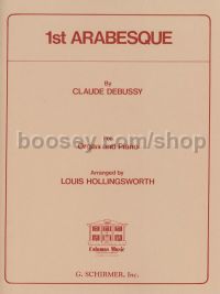 1st Arabesque Organ/Piano Duet (Score & Parts)