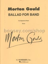 Ballad for Band - Concert Band (Full Score)