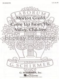 Come Up From The Valley Children - SATB