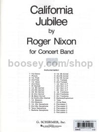 California Jubilee - Concert Band (Full Score)