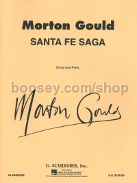 Santa Fe Saga (Score And Parts)