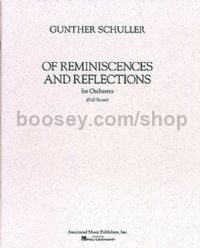 Of Reminiscences And Reflections (Full Score)